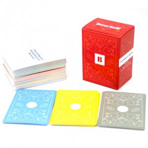 China Oem Print And Play Card Games Matt Varnished Cardboard Paper 150 Cards High End Produced on sale