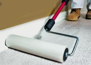 China High Adhesive PE Protective Film For Residential Carpet Surface on sale