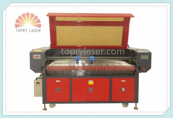 Cheap Roll Batch Leather Laser Cutting Engraving Machine with Auto Feeding Device (JM1610T-AT) for sale