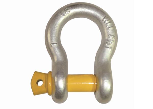 Cheap Bow Shackle With High Strength Forged Carbon Steel Die Forging 2 Ton - 120 Ton for sale