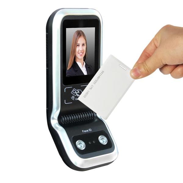 Cheap 1000 RFID Card Free 2.8inch Face Recognition Door Access System for sale