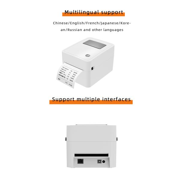 Thermal Barcode Label Printer With Label Holder– Compatible with Amazon Ebay Etsy Shopify 4×6 Shipping Label Printer
