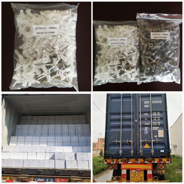 Nylon Aircraft Expanding Plasterboard Fixings