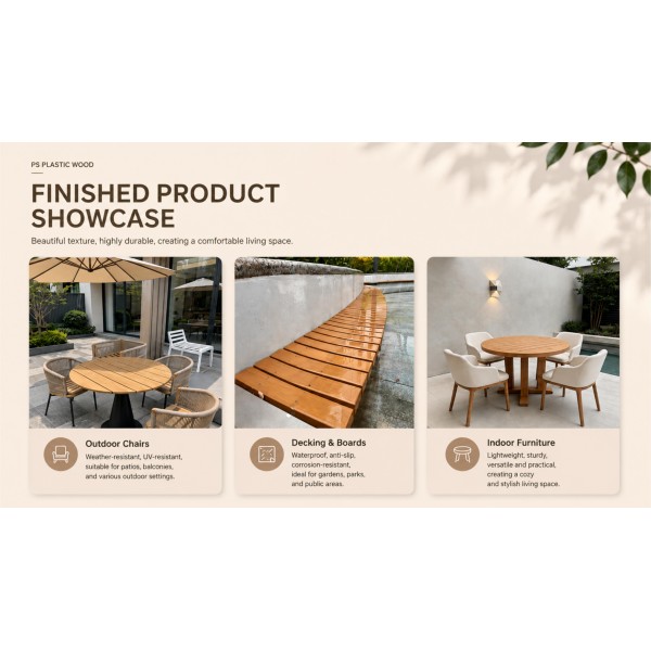 Structural Grade Load Bearing Plastic Lumber Beam with High Impact Resistance for Heavy Duty Construction