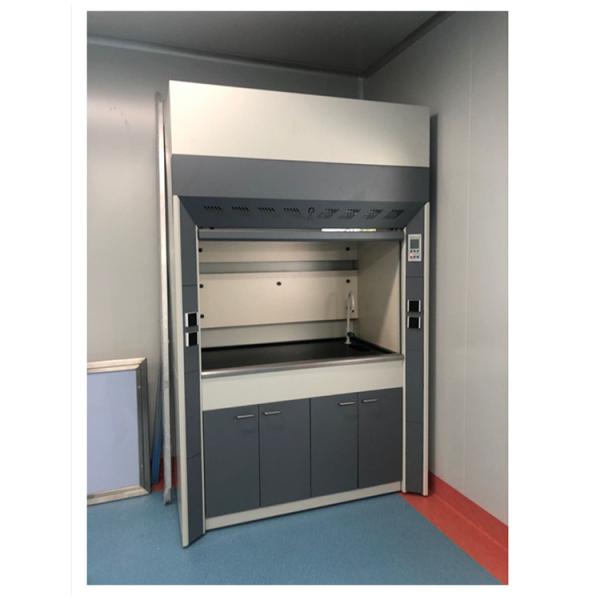 Cheap EN14175-3  Polypropylene Fume Hood / 2300m3/h Fume Exhaust Hood for sale