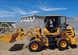 Best Front Equipment 1.5 Ton Wheel Loader 42 KW Engine Power Compact wholesale
