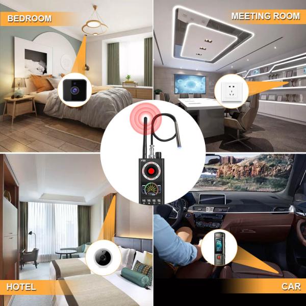 Anti Spy Hidden Camera Laser Detector Spy Camera Finder Detector