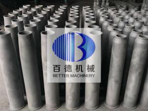 RBSC / Sic Tube , Ceramic Burner Nozzle With Good Thermal Conductivity