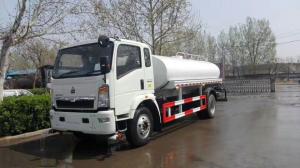 Best 4x2 8 Cbm Light Sinotruk HOWO Water Tank Truck for City Clearning and Plants wholesale