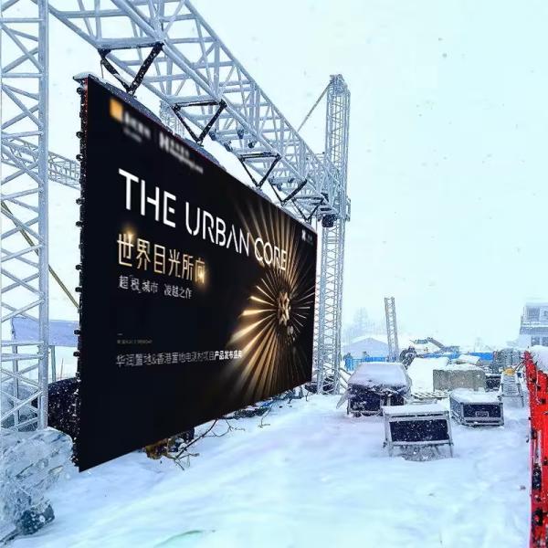 P4.81 Rental Led Display 500x1000 For Football Stadium led display