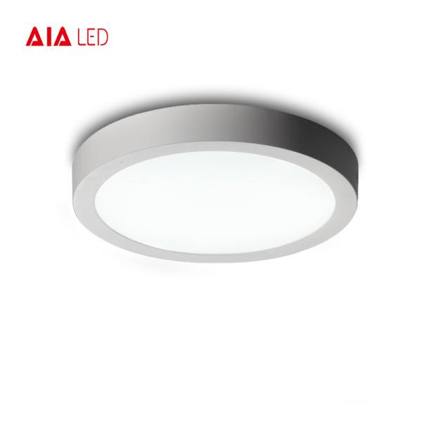 D225xH40mm indoor white ip20 office decoration surface round LED panel light led downlight
