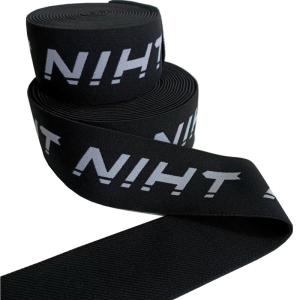 Best Garment Knitted Jacquard Elastic Webbing Adjustable Elastic Straps 50m Roll wholesale