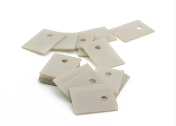Cheap SIO2 Ceramic Heat Sink Electrical Insulation Non Electrically Conductive for sale