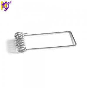Best Round SS316 Stainless Steel Spiral Torsion Spring Clip Double Wheel for Led Light wholesale