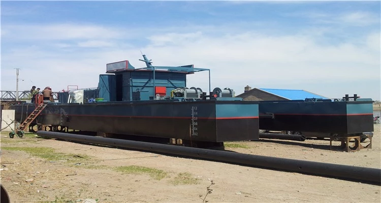 Diesel Engine Draft 1.3m Sand Dredger River Sand Mining machine