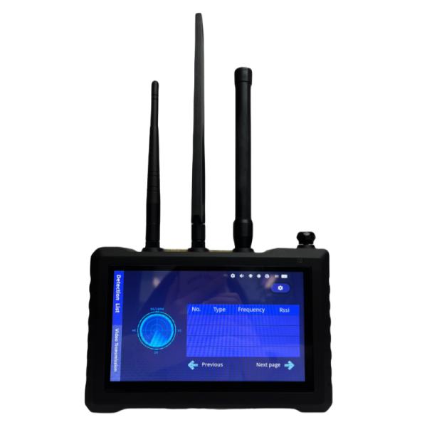 Handheld Drone Detector with Full-Band Detection and Customizable Scanning Options for FPV Racing and DIY Drone