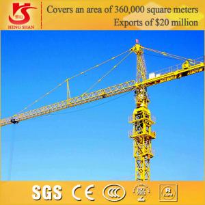 China 50m jib Telescopic Tower Crane offer tower crane hoist motor on sale