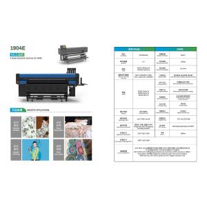 Continuous Ink Supply System Sublimation Printer With LCD Touch Screen