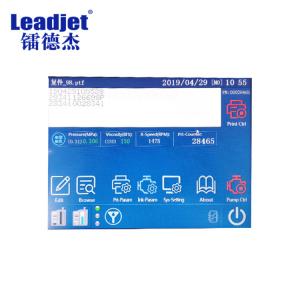 China Industrial Expiry Date Inkjet Coding Equipment 1.5-20mm Serial Number Printing Machine on sale