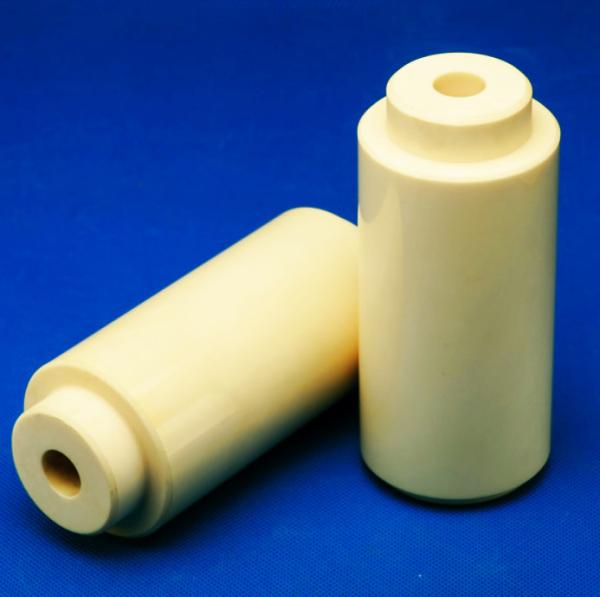 Cheap MgO Magnesia Stabilized Zirconia Ceramic Tubes Yellow 10mm-500mm Length for sale