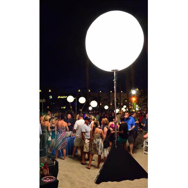 Dedicated Moon Balloon Light 200w Event Decoration 1.5m / 2m Truss Mount