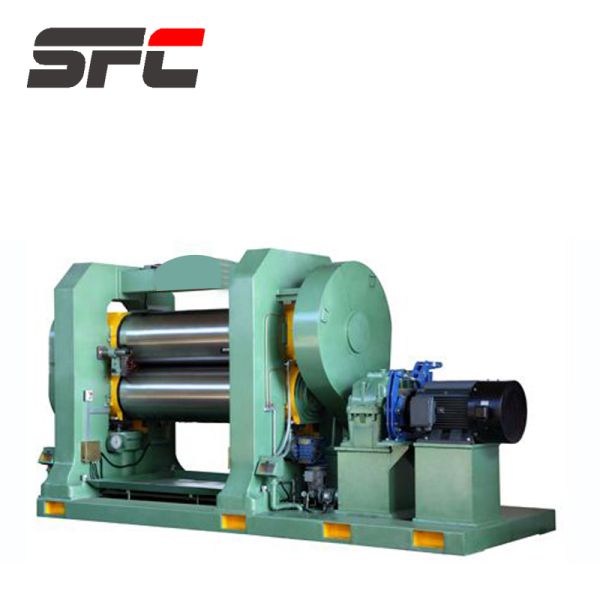 XY-2I 900 High Accuracy Two Rollers Rubber Calender Machine with 900mm Working Roll Length and 37KW Motor