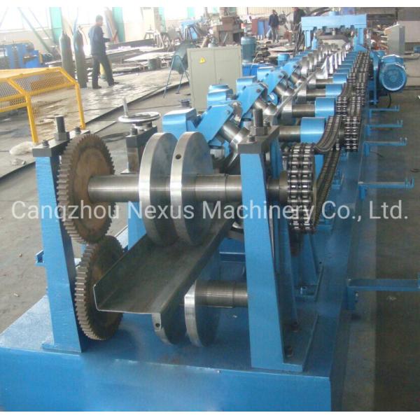 Automatic Steel Tile Making Machine Type Galvanized Steel C Z Purlin Roll Forming Machine