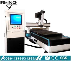China Wood CNC Router Engraver , ATC CNC Router with NK260 Program Automatic Linear Tool Changer Type on sale