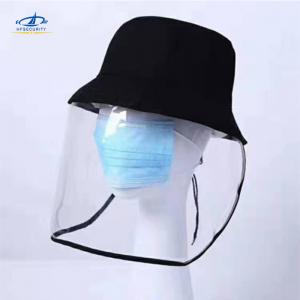 Best 2020 Epidemic Custom Adult Kid Removable Virus Face Mask Sun Bucket Hat Anti Virus Protection Hat wholesale