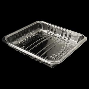 Supermarket PET Blister Frozen Food Tray Food Grade Disposable Meat Tray