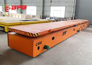 China 8T Battery Power Rail Transfer Car With Scissor Lifting Device on sale