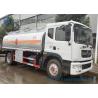 Buy cheap 12m3 Stainless Steel Tanker Trailers , Small Fuel Tanker Truck 80 Km/H Max Speed from wholesalers