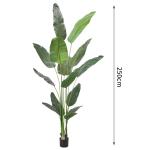 H160cm Artificial Traveller's Palm Customized Decorated For Store Office Corner