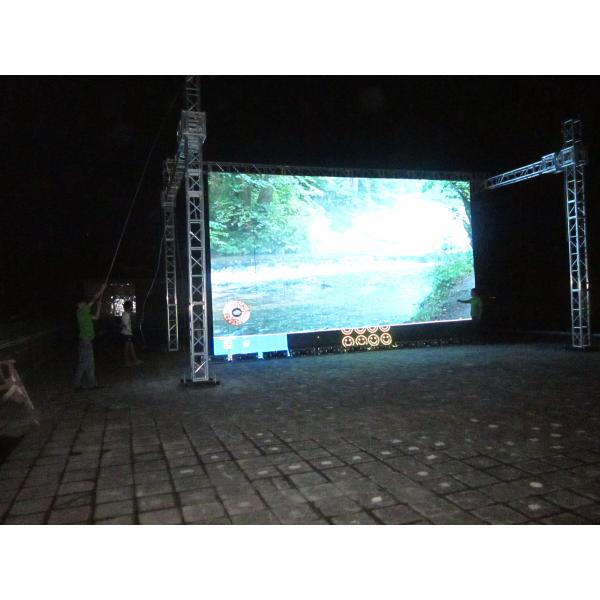 IP65 Outdoor Full Color Advertising LED Video Billboard,Easy Maintain And Foldable LED Screen