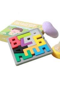 Best Babies Mini Soft Silicone Puzzle Silicone Building Blocks Customized Service And With Size Is 15*15*3cm Weight 220 gram wholesale