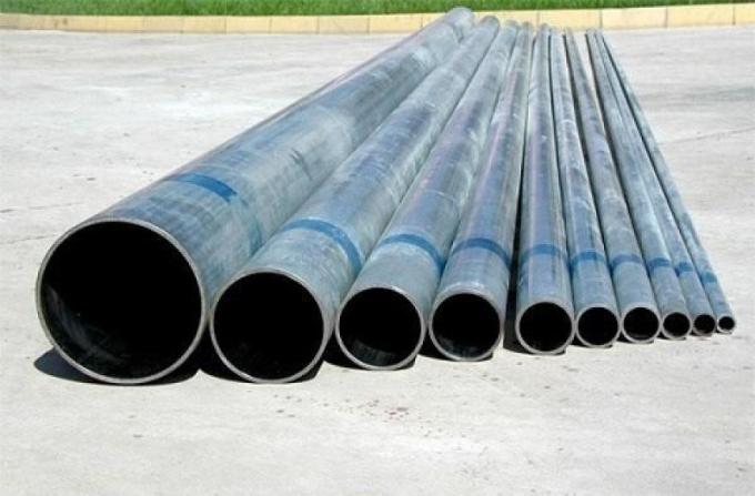 Hot Dipped SGCD Galvanized Round Steel Pipe 15-219 Mm Diameter 0