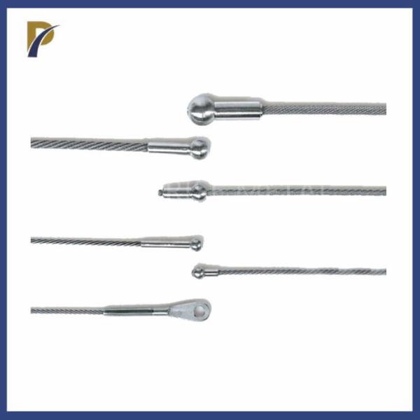 Thin 99.95% Pure Tungsten Wire Rope W1 Grade Tungsten Wire For Vacuum Single Crystal Furnace high strength tungsten