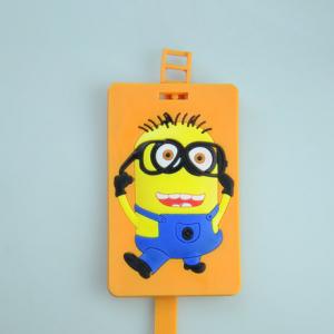 Best Custom 3D soft silicone luggage tag/ rubber bag tag/ pvc luggage tag wholesale