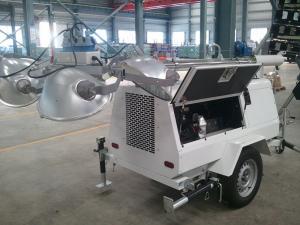 China Portable Diesel Light Tower Generator , Lighting Tower Generator With Perkins Engine on sale