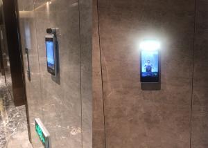 2022 QR code questionare MIPS SOFTWARE Face Recognition Thermometer SCANNER access control system safe temperature kiosk