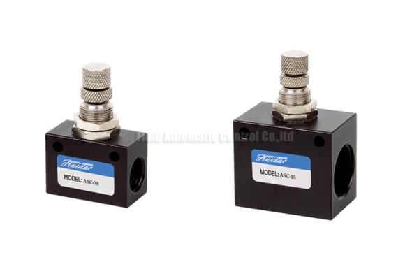 Cheap G1/8" - G1/2" One Way Throttle Valve for sale