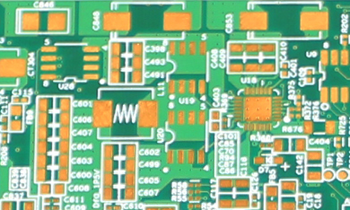 Gold Finger Immersion Gold Electronic Circuit PCB For Medical Impedance Module