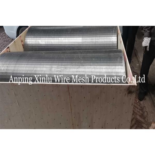 Stainless Steel Reversed Wedge Wire Screen Pipe V Profile Wrapped
