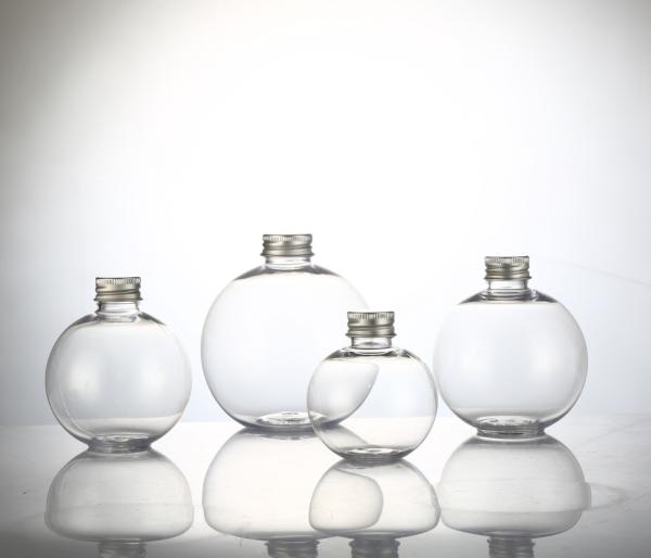 Cheap Ball Shaped PET Hotel Shampoo Shower Gel Bottles Hair Care Shampoo Conditioner Shower Gel Bottles for sale