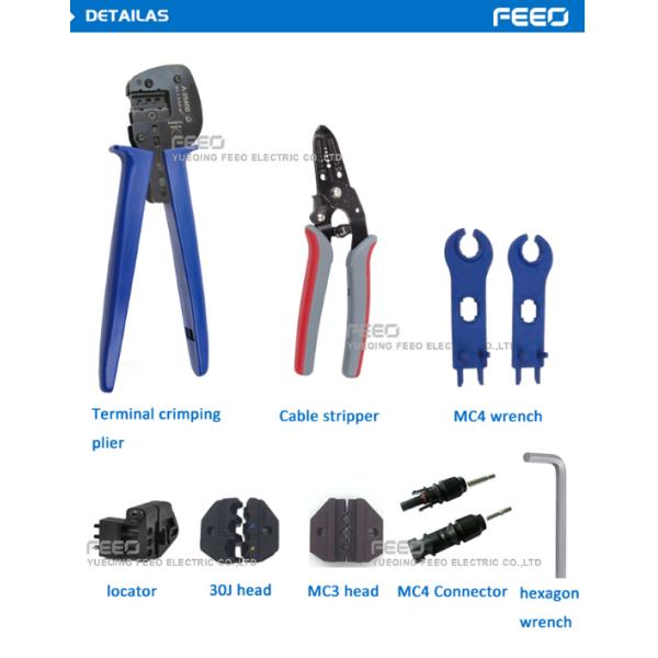 Portable Light Weight CE Solar Crimping Tool
