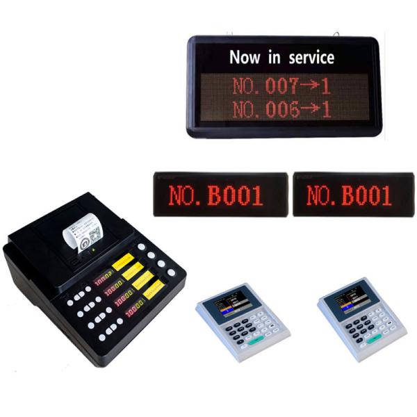 Cheap Hospital/Clinic Simple 4 Service Push Button wireless queue token number calling system with 57 mm ticket printer for sale