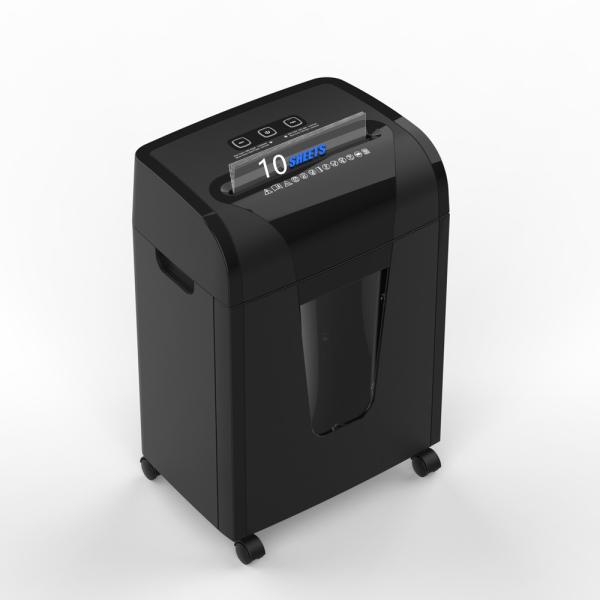 Cheap C261P-10 P-5 Big Capacity 20L Bin 10 Sheets A4 Paper Shredder Machine Credit Card Paper Shredding Machine For Office for sale