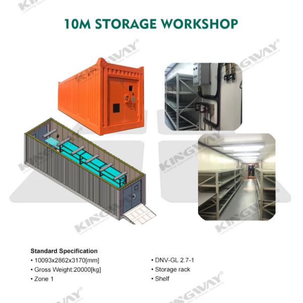 LR Classification Society 20ft DNV 2.7-1 Offshore Reefer Container with DNV 2.7-1 Standards LR Classification