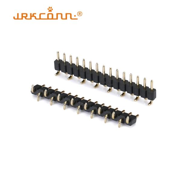 Cheap 1X15Pin 2.54 Mm Pitch Connector Single Row 3.0mm Black PPS Smt Header Connector for sale