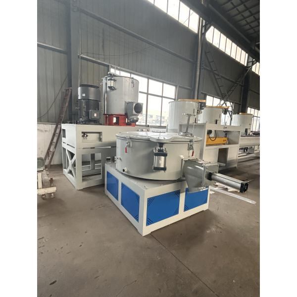 Plastic High Speed Turbo Mixer Machine - Production Setup